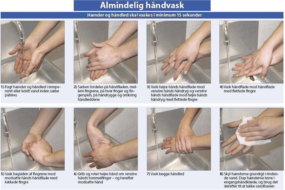 Almindelig håndvask