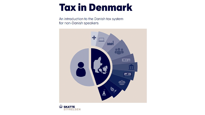  Tax in Denmark infographic from Skat.dk: an introduction to the Danish tax system for non Danish speakers 