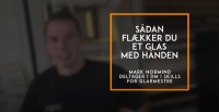 Glarmester viser sit bedste trick