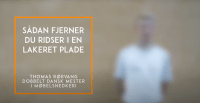 Møbelsnedker viser sit bedste trick