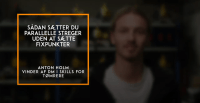 Tømrer viser sit bedste trick