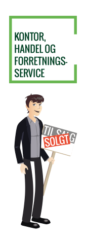 link til side om kontor, handel og forretningsservice