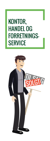 link til side om kontor, handel og forretningsservice