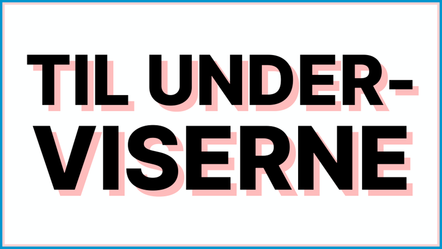 til praktikunderviserne