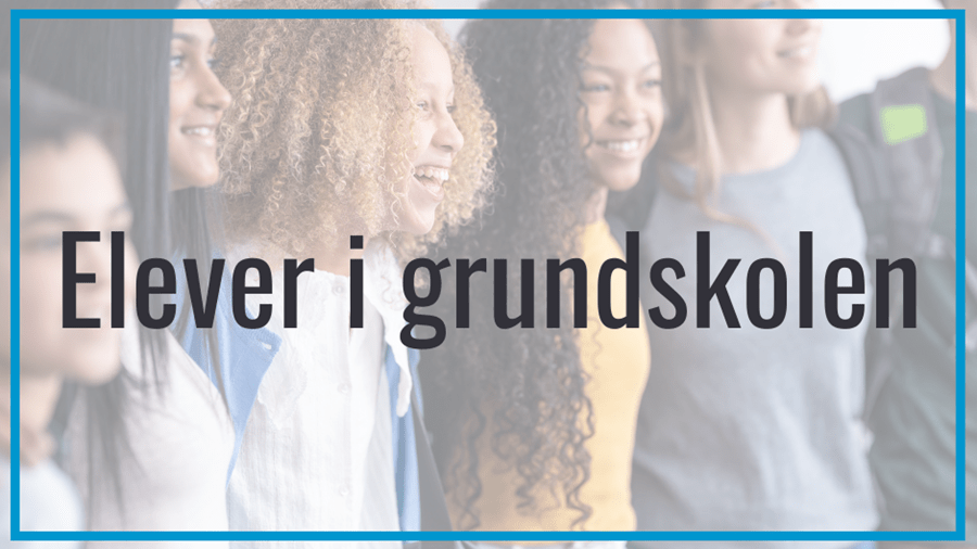 Elever grundskolen spot forside