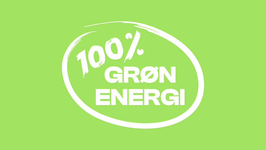 100 procent grøn energi
