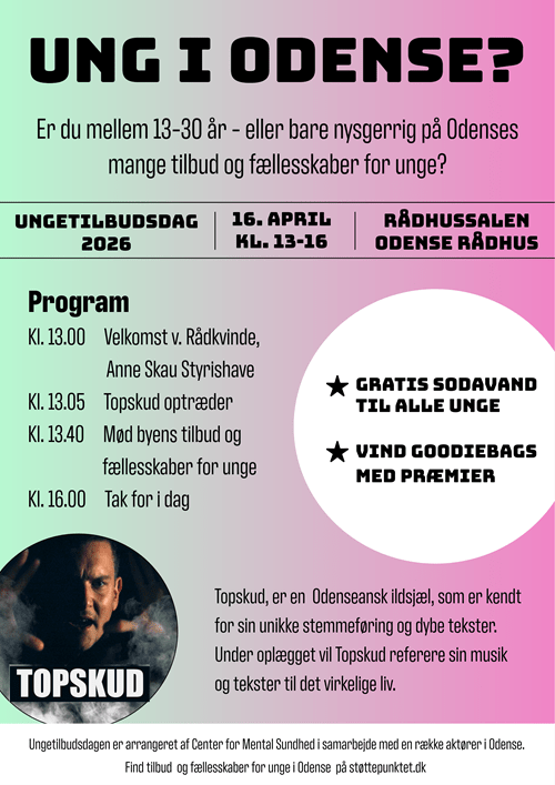 Plakat om ungetilbudsdag