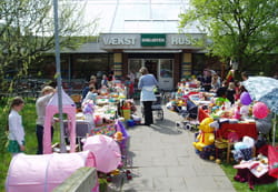 Børnemarkedsdag i Holluf Pile i Odense