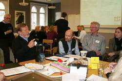 Nye løsninger indenfor transport drøftes på workshoppen i Odense Bæredygtighedsråd. 