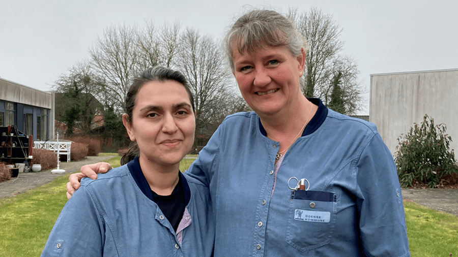 Personale på Villestofte Plejehjem